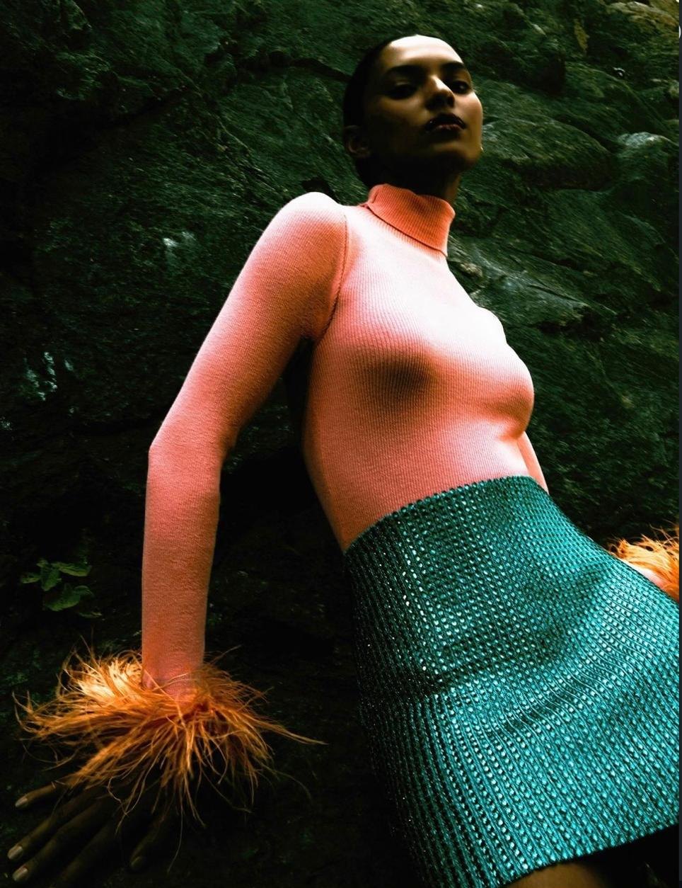 Bruna Rosa, fashion editorial
