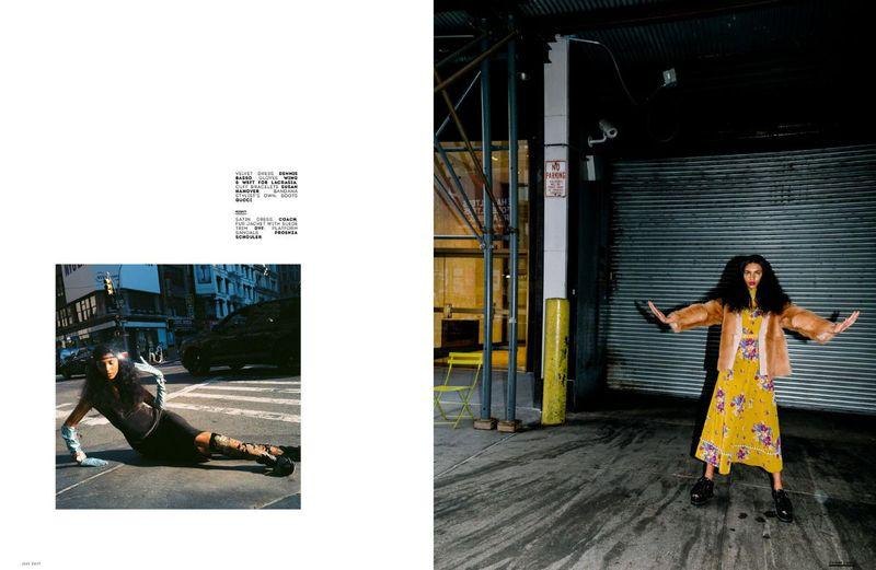 Bruna Rosa, editorial spread