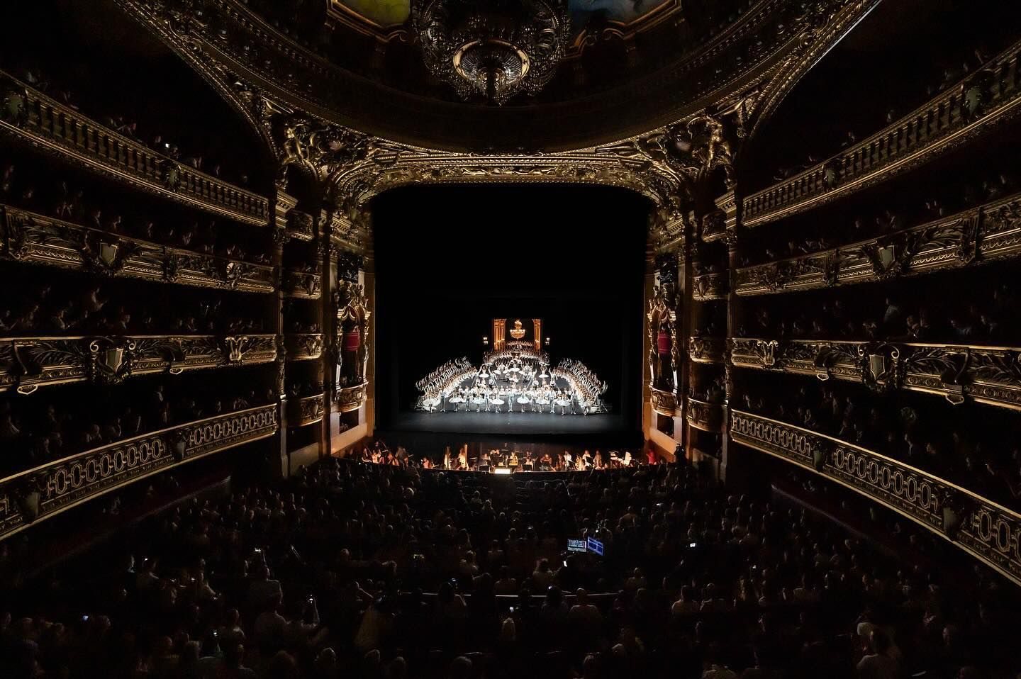 Opera house auditorium during a show