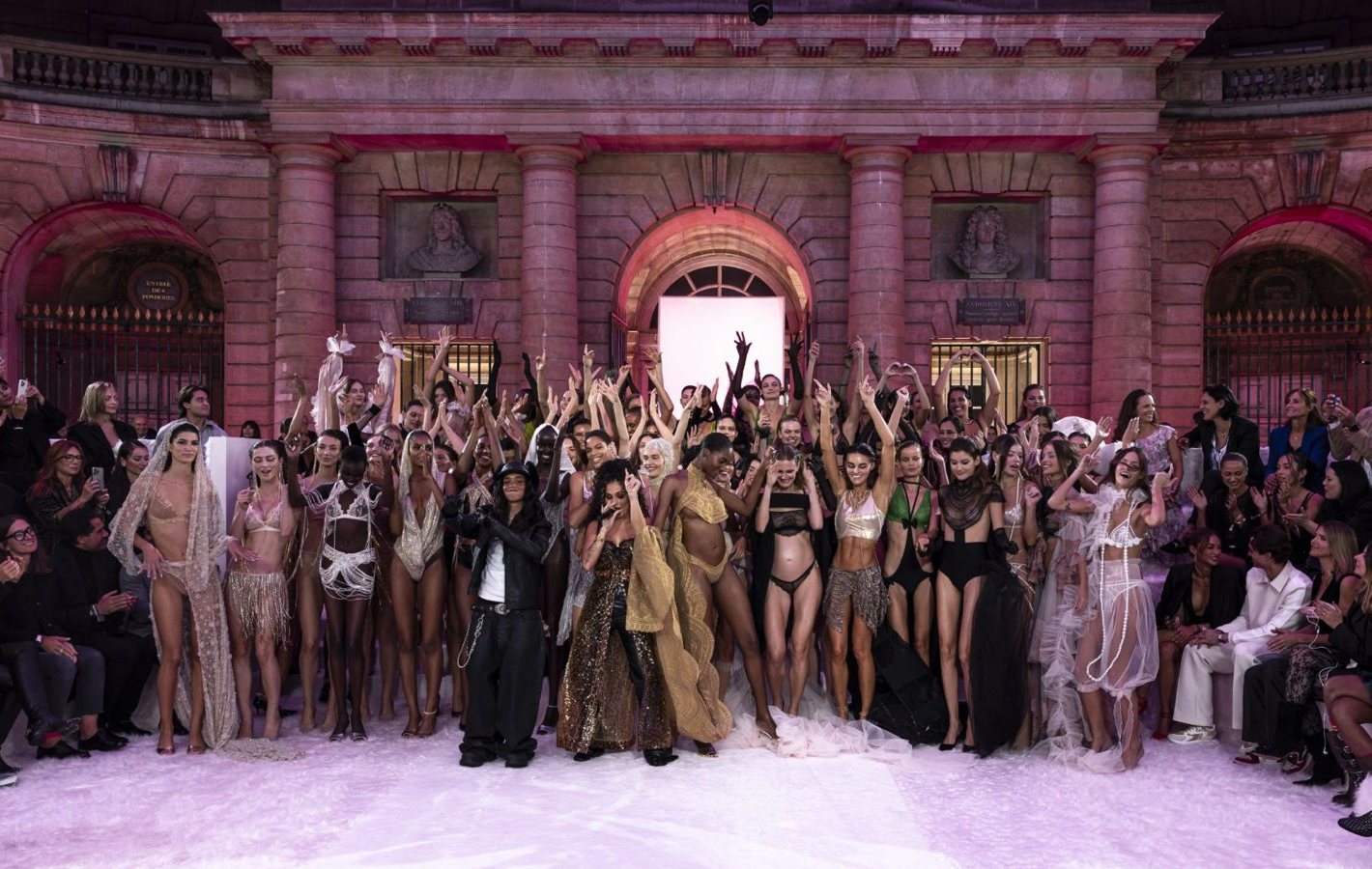 Fashion show finale